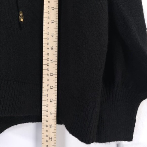 NWT DEMOCRACY Pullover Top Sweater V neck Tie STYLE B6092CKSW Size SMALL - Picture 5 of 11